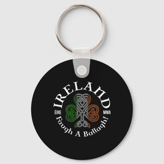 アイルランド Éire MMA Faugh a Ballagh キーホルダー (正面)