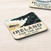 アイルランド "For the Sea" 海を愛する人へ ナビゲーション ポスター コースター (左側)