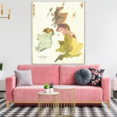 アイルランド、Gt Brit、Ethnographic キャンバスプリント (インサイチュ (リビング))