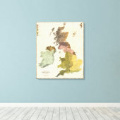 アイルランド、Gt Brit、Ethnographic キャンバスプリント (インサイチュ (ウッドフロア))