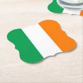 アイルランド (Irish) 国旗 ペーパーコースター (アングル)