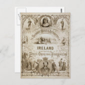 アイルランド、「Mac・エボイのオリジナルHibernicon」 ポストカード (正面/裏面)