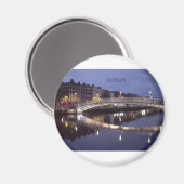 アイルランドDublinブリッジナイト（セント・K） マグネット (正面/裏面)