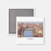 アイルランドDublin River Liffey (St.K.) マグネット (正面/裏面)