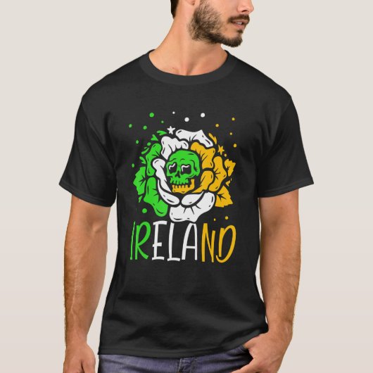 アイルランドLeprechaun Irish St. Patricks Day Gaelic S Tシャツ (正面)