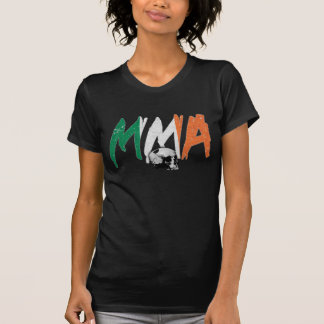 アイルランドMMAのスカルの女性Tシャツ Tシャツ