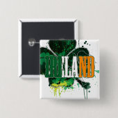 アイルランドPin 缶バッジ (正面&裏面)