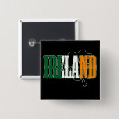 アイルランドPIN 缶バッジ (正面&裏面)