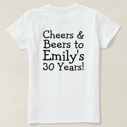 アイルランドSt patricks dayジグ、フォトフレーム付きヘッド Tシャツ (デザイン裏面)