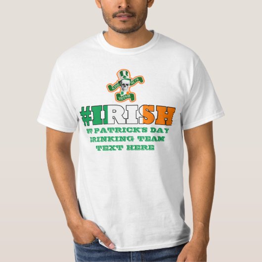 アイルランドSt patricks day Tシャツ (正面)