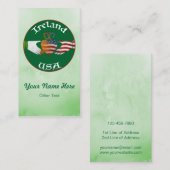 アイルランドUSAアイリッシュクラダグカスタム名刺 名刺 (正面/裏面)