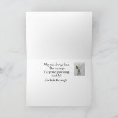 アイルラ賛美ンドのハッピーバースデー勇気ハチドリ カード (内部)