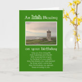 アイルラ賛美ンド語-誕生日カスタム写真カード カード (黄色い花)