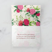 アイルラ賛美ンド赤ピンクグリーンクローバーフローラ カード (内部)