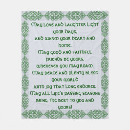 アイルラ賛美ンド フリースブランケット