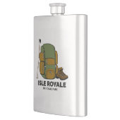 アイルロイヤルナショナルパークバックパック フラスク (左)