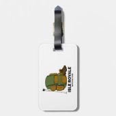 アイルロイヤルナショナルパークバックパック ラゲッジタグ (裏面縦)