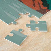 アイルロイヤルナショナルパークミシガンヴィンテージ ジグソーパズル (側面)