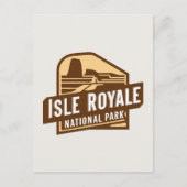 アイルロイヤル国立公園を発見 シーズンポストカード (正面)