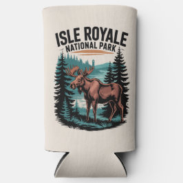 アイルロイヤル国立公園レイクスーペリアを探索 スリム缶クーラー