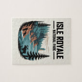 アイルロイヤル国立公園風光明媚な荒野 ジグソーパズル (横)