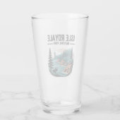 アイルロイヤル国立公園風光明媚な荒野 タンブラーグラス (裏面)