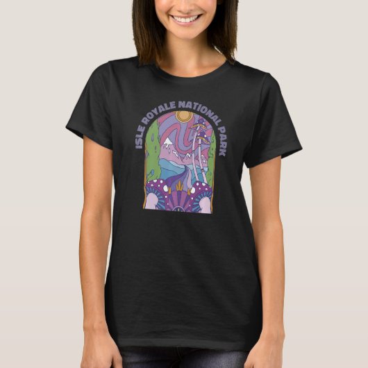 アイルロイヤル国立公園1 Tシャツ (正面)