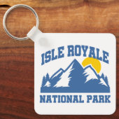 アイルロイヤル国立公園 キーホルダー (正面)