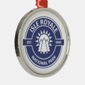 アイルロイヤル国立公園 メタルオーナメント (右)