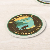 アイルロイヤル国立公園 ラウンドペーパーコースター (アングル)