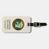 アイルロイヤル国立公園 ラゲッジタグ (正面横)