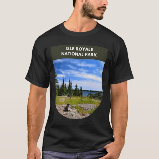 アイルロイヤル国立公園 Tシャツ (正面)