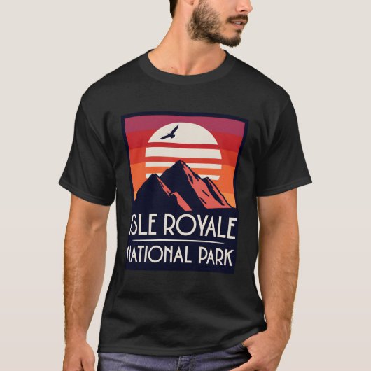 アイルロイヤル国立公園 Tシャツ (正面)
