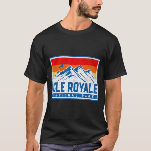 アイルロイヤル国立公園 Tシャツ (正面)