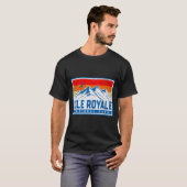 アイルロイヤル国立公園 Tシャツ (正面フル)