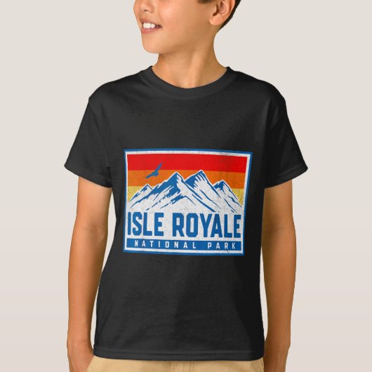アイルロイヤル国立公園 Tシャツ (正面)