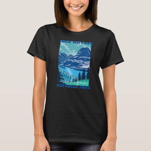 アイル王室の国立公園 Tシャツ (正面)