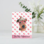 アイレおもしろいデールマイバレンタインデー シーズンポストカード (スタンド正面)