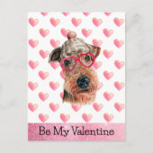 アイレおもしろいデールマイバレンタインデー シーズンポストカード (正面)