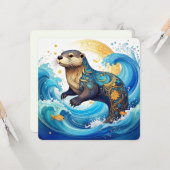 アイレアン・ドナンのオッターキング：スコットランドのドラトシー カード (正面/裏面インサイチュ)