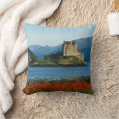 アイレアン・ドナン城、高地、スコットランド3 クッション (ブランケット)