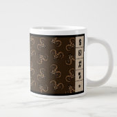 アイレス〔占星術の〕十二宮図スペシャリティマグ ジャンボコーヒーマグカップ (右)