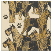 アイレダパターン（の模様が）あるル織物 ファブリック (クローズアップ)