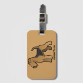 アイレダールテリア ラゲッジタグ (正面縦)