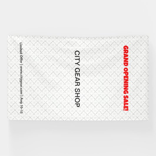 アイレット付きビニールバナー–4x8屋外シンボルや象徴高速 横断幕 (横)