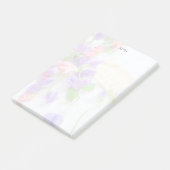 アイレット生地の上の甘いエンドウ ポストイット (アングル)