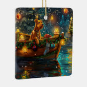 アイレデールクリスマスフェスティバル航海 セラミックオーナメント (右)