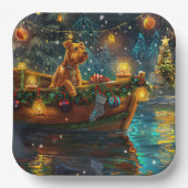 アイレデールクリスマスフェスティバル航海 ペーパープレート (正面)