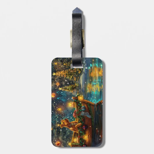 アイレデールクリスマスフェスティバル航海 ラゲッジタグ (裏面縦)