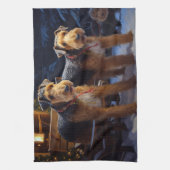 アイレデールスノースイードクリスマスデコール キッチンタオル (縦)